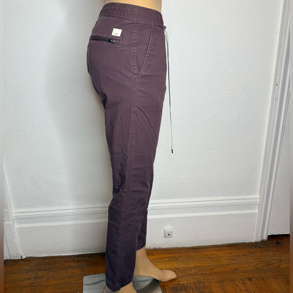 VUORI Ripstop Pants Chestnut Brown Size XS Athletic Outdoor Travel Utility VW401 - Picture 4 of 8
